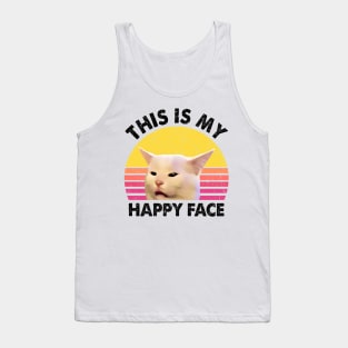 THIS IS MY HAPPY FACE Tank Top